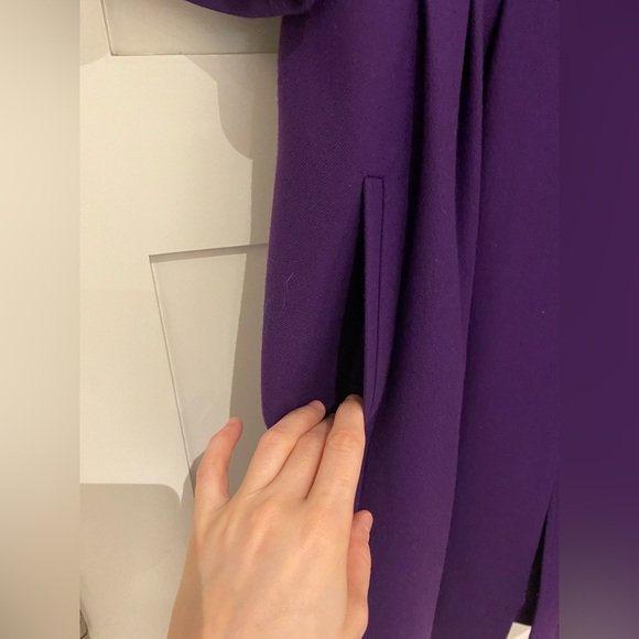 Stunning vintage Fendi coat in a rich amethyst purple. EU 42 - Picture 7 of 8